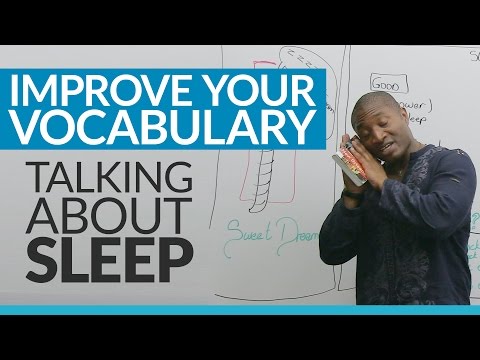 Talking about SLEEP in English