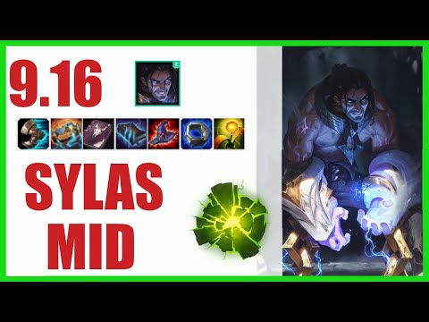 Sylas Mid Ranked Challenger Build 9.16 - KR Challenger