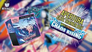 Unboxing de la ETB de Chaos Rising💧 ¿Vale la Pena? | Pokémon TCG
