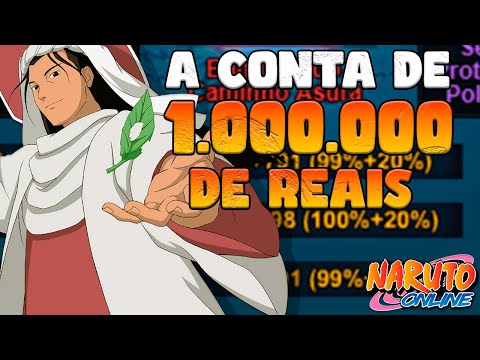 CONTA DO CAPUCHO | O PRIMEIRO TOP 1 BR - NARUTO ONLINE
