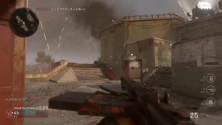[]Call of duty WW2 マルチプレ～イ ＃57 気まぐれlive気まぐれキル