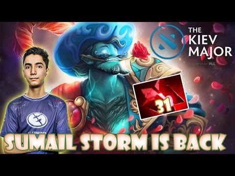 Sumail Storm God Is Back — EG vs Thunderbird Kiev Major Dota 2