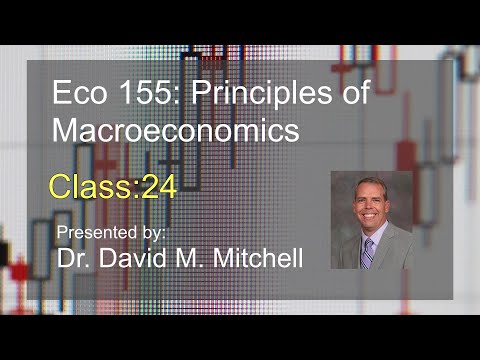 Eco 155: Principles of Macroeconomics Class 24
