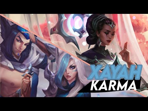 Xayah e Karma vs Twisted Fate e Pantheon | Duo Bot Gameplay