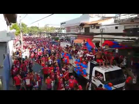 "Barra Brava de Cerro Porteño, Avda. 5ta Clasico Cerro vs Olimpia" Barra: La Plaza y Comando • Club: Cerro Porteño