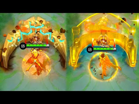Badang Sagittarius Seiya Skin VS Fist of Zen Collector Skin | MLBB Comparison