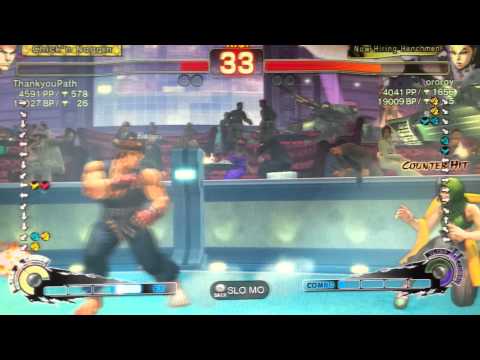 SSF4 AE   ThankyouPath Ryu  VS OROROY ROSE 6 25 12