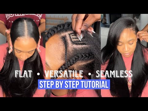 How To Do A Two Part Versatile Install  | Side & Middle | Detailed Flat Seamless Install