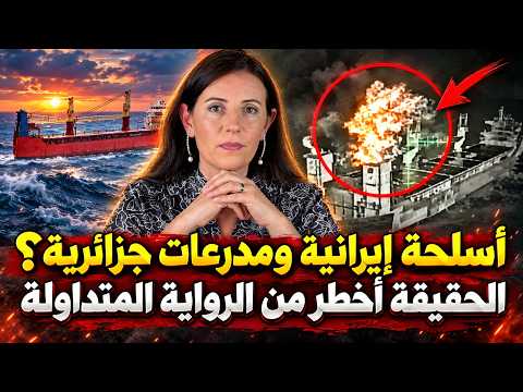 لغز وهران: ماذا فعلت سفينة روسية معاقبة قبل أن تضربها المسيّرات؟