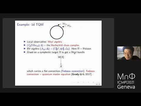ICMP Thematic Session 9 - Quantum Field Theory (b)