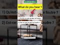 Teste ta compréhension ! #learnfrench #improvefrenchlistening #speakfrench