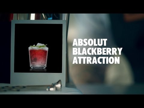 ABSOLUT BLACKBERRY ATTRACTION DRINK RECIPE - HOW TO MIX
