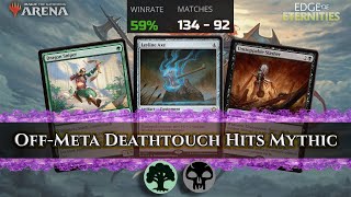 59% Winrate Deathtouch/Trample REACHES MYTHIC...How Did Inny Do It | MTGA Standard BO1