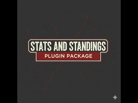 Thumbnail for Stats & Standings CSV files