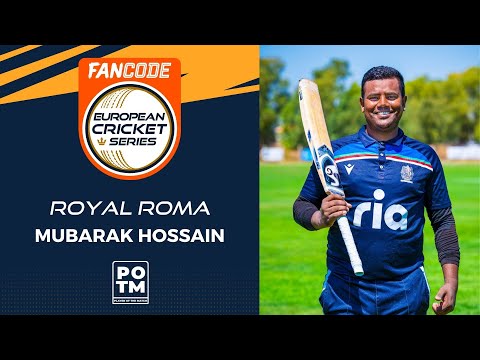 POTM: M.Hossain - RCC vs ROR | Highlights | FanCode ECS Rome, 2022 Day 3 | ECS22.419