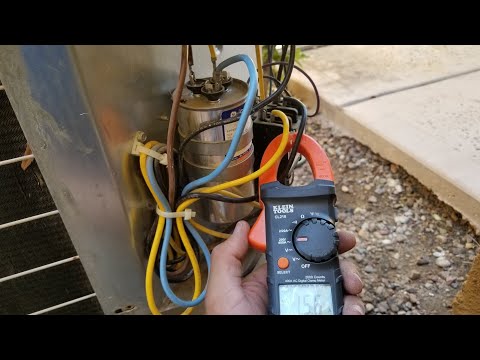 How to Check Amperage on Compressor and Fan Motor