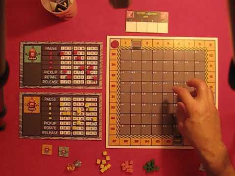 Crazy Robot Factory - Setup and components video