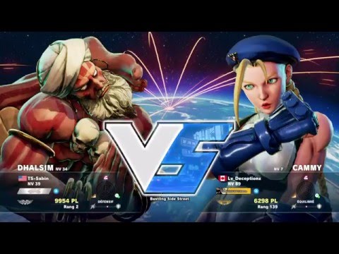 SFV - TS-Sabin (Dhalsim) vs Lv_Deceptionz (Cammy)