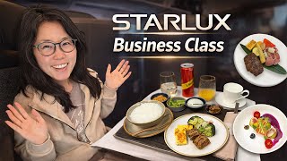 I Flew Starlux Business Class From Taipei To Seattle Full Review & Galactic Lounge Tour