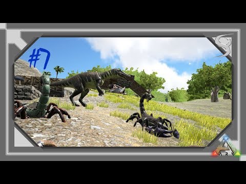 DOMAR UM BARYONYX E DOIS ESCORPIÕES PARA FAZER KIBBLE - Ark Singleplayer [T2E7]