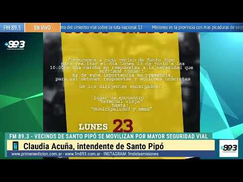 🔴 Tragedia en Santo Pipó: vecinos reclaman seguridad vial urgente