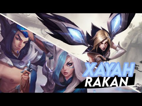 Xayah e Rakan vs Kai'sa e Karma | Duo Bot Gameplay