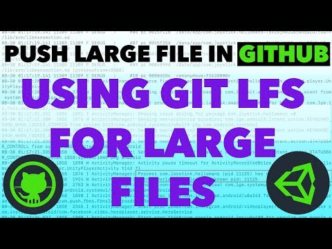 How to upload large files in Github Short tutorial on git lms