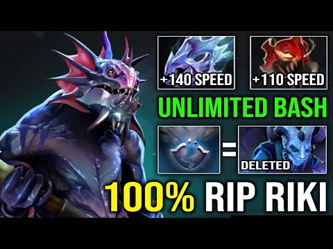 If There's Riki Just Pick Slardar For Easy MMR +250 Attack Speed Perma Bash with Moon Shard Dota 2