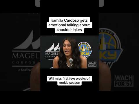VIRAL KAMILLA CARDOSO SPEAKS ON INJURY👀😳|| EMOTIONAL  #mustwatch #shorts