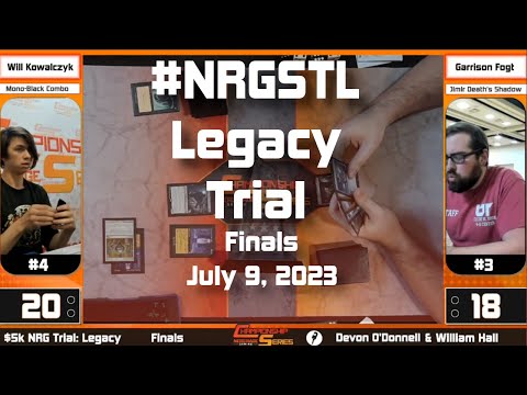 NRG Legacy Trial: Finals Will Kowalczyk (Mono-Black Combo) VS Garrison Fogt (Dimir Death's Shadow)