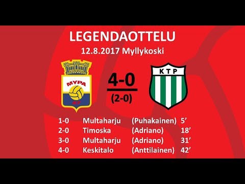MYPAtv: MYPA - KTP 4-0 (12.8.2017, MYPA 70/SUOMI 100 Legendaottelu)