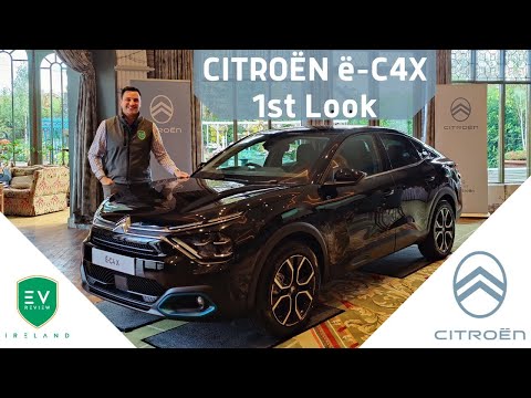 Citroen e-C4X - 1st Look #Citroën