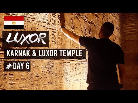 Karnak and Luxor Temple | East Bank Luxor | Egypt Travel Vlog 🇪🇬