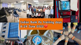 Indian Bank PO training 2021-22🌸 || Staff training centre NOIDA🌼❣️