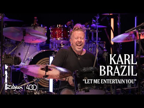 Zildjian Artist Performance | Karl Brazil | Let Me Entertain You