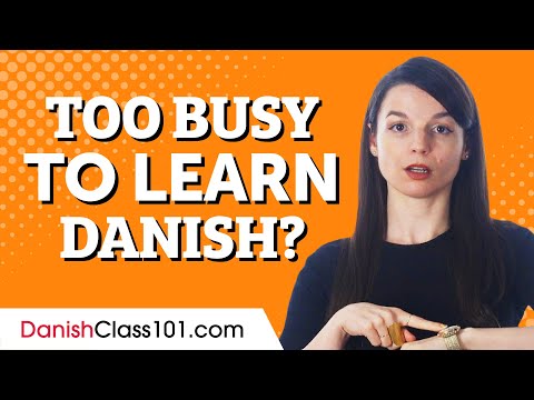 How to Learn Danish Easily for Busy Adults