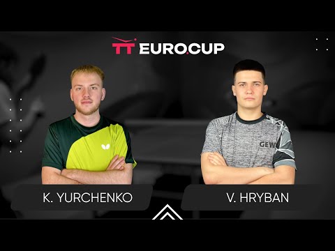 19:00 Kiril Yurchenko - Vadym Hryban 10.03.2025 TT Euro.Cup Ukraine Elite. TABLE 3