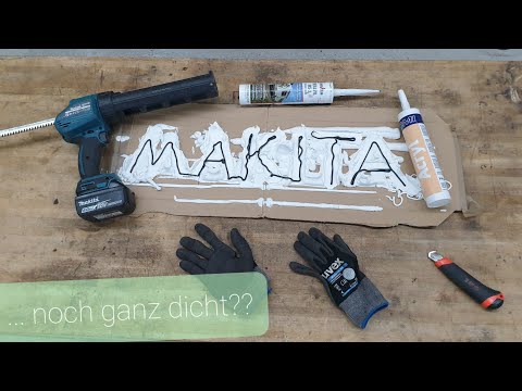 Makita Akumuliatorinis sandarinimo pistoletas DCG180ZX 18V be akumuliatoriaus ir kroviklio video