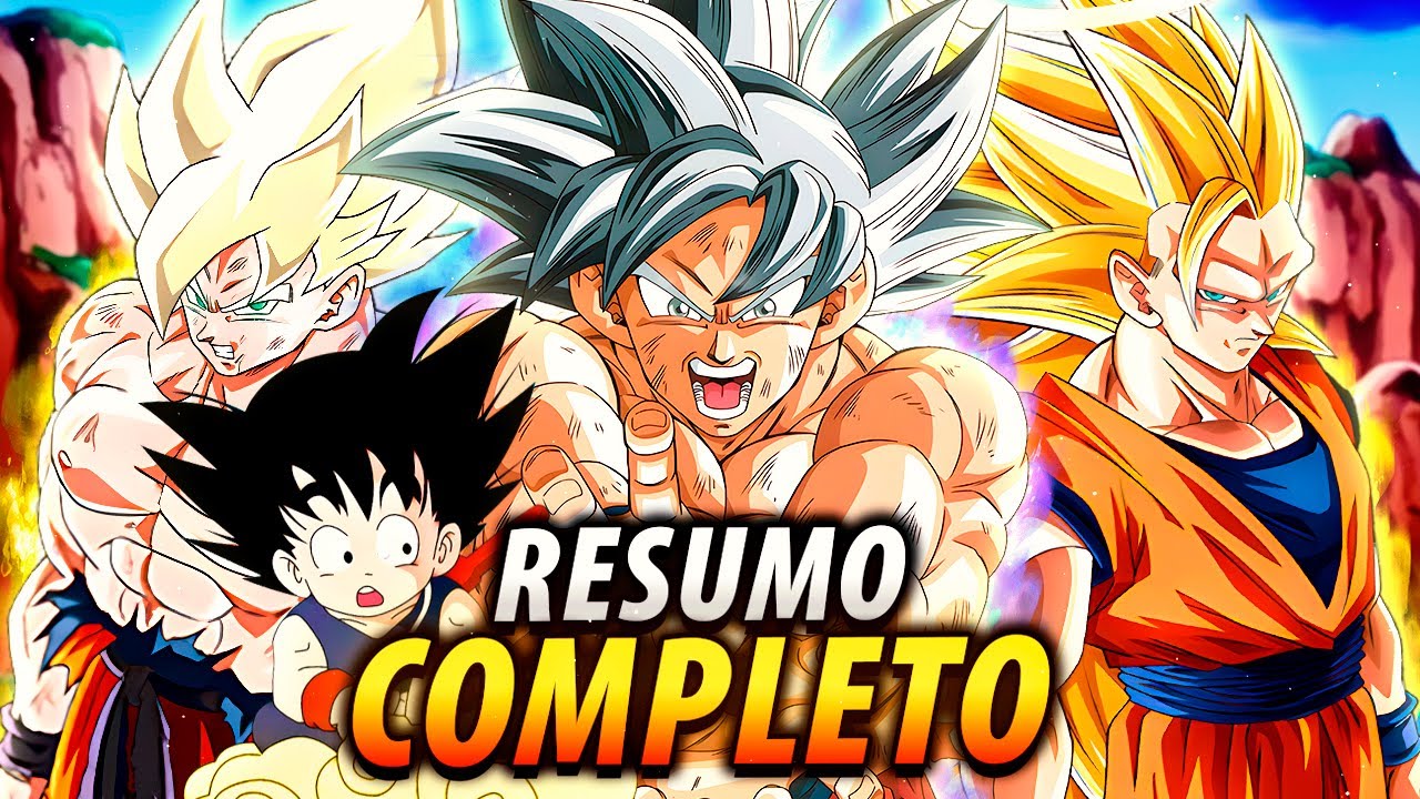 RESUMÃO COMPLETO DE DRAGON BALL (Todas as Sagas Originais)