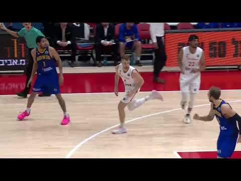 HAPOEL JERUSALEM Top 3 Assists from HAPOEL JERUSALEM vs. ARGED BMSTAL
