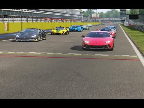 2011 Mercedes-Benz Silver Arrow Concept vs Supercars at Monza