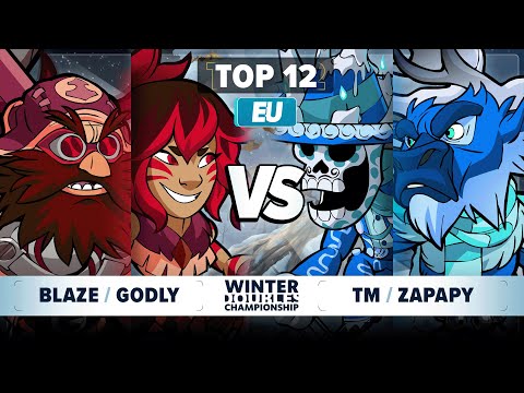 Godly & Blaze vs Zapapy & TM - Top 12 - Winter Championship 2024 - EU 2v2
