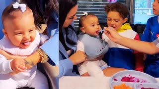 Que fofura! Bruna Biancardi exibe momento íntimo entre Mavie e Davi Lucca, filhos de Neymar,
