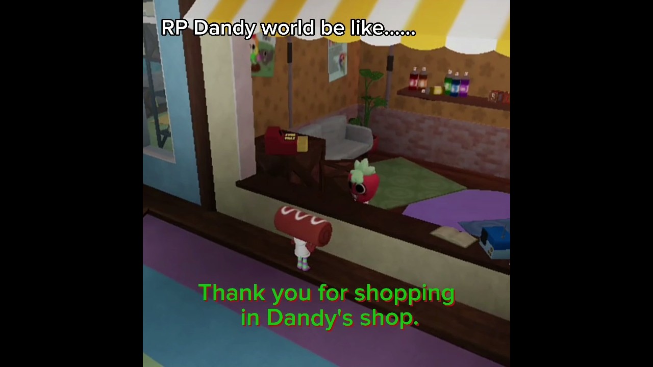 RP Dandy world 🌈🌼 (😭) [dandy's world] #dandyworld (no shipping) (🥧-🍓-🌼 toons) 3D style ⚠️