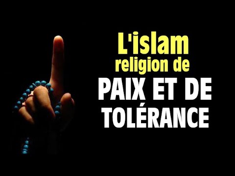 Que dit le coran et les hadiths? L'islam religion de paix et de toléra