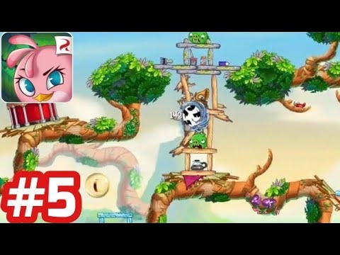 Angry Birds Stella - Gameplay Walkthrough - Part 5 Chapter 1 (Level 41 - 50) iOS/Android
