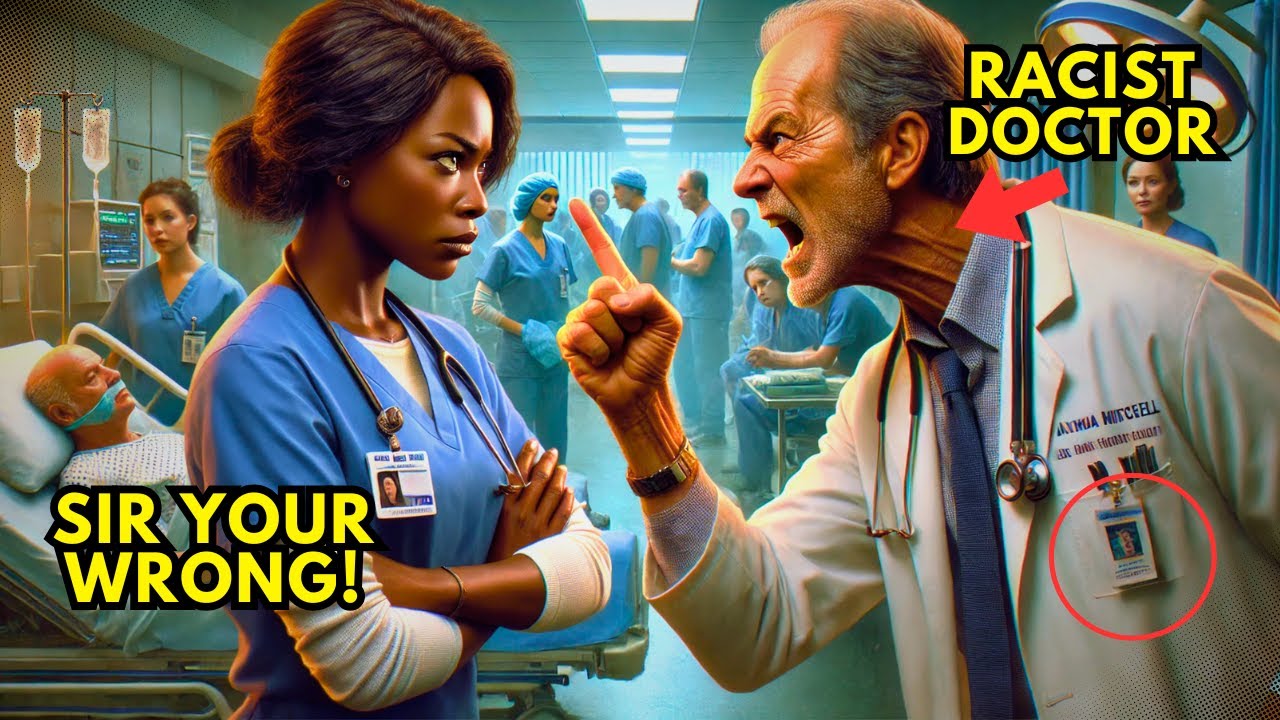Racist Doctor Gets Taught Lesson By Black Nurse
