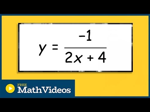 Learn how to find the horizontal and vertical asymptotes