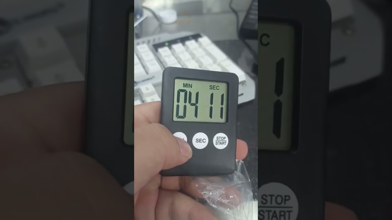 Magnetic Kitchen Timer Digital Cooking Baking LCD Count.