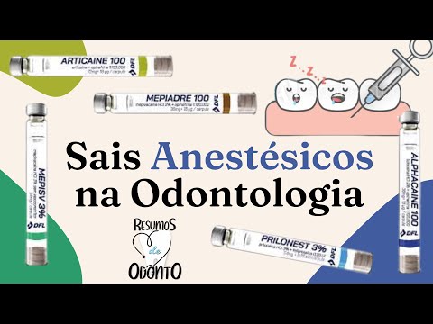 ANESTESIAS NA ODONTOLOGIA | RESUMOS DE ODONTO